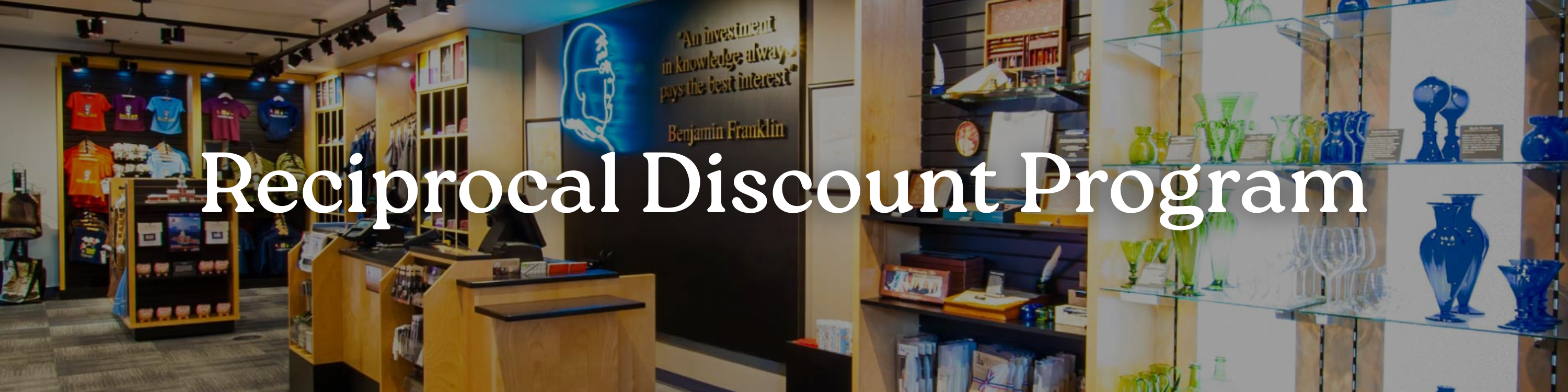 Inside a National Park Gift Shop